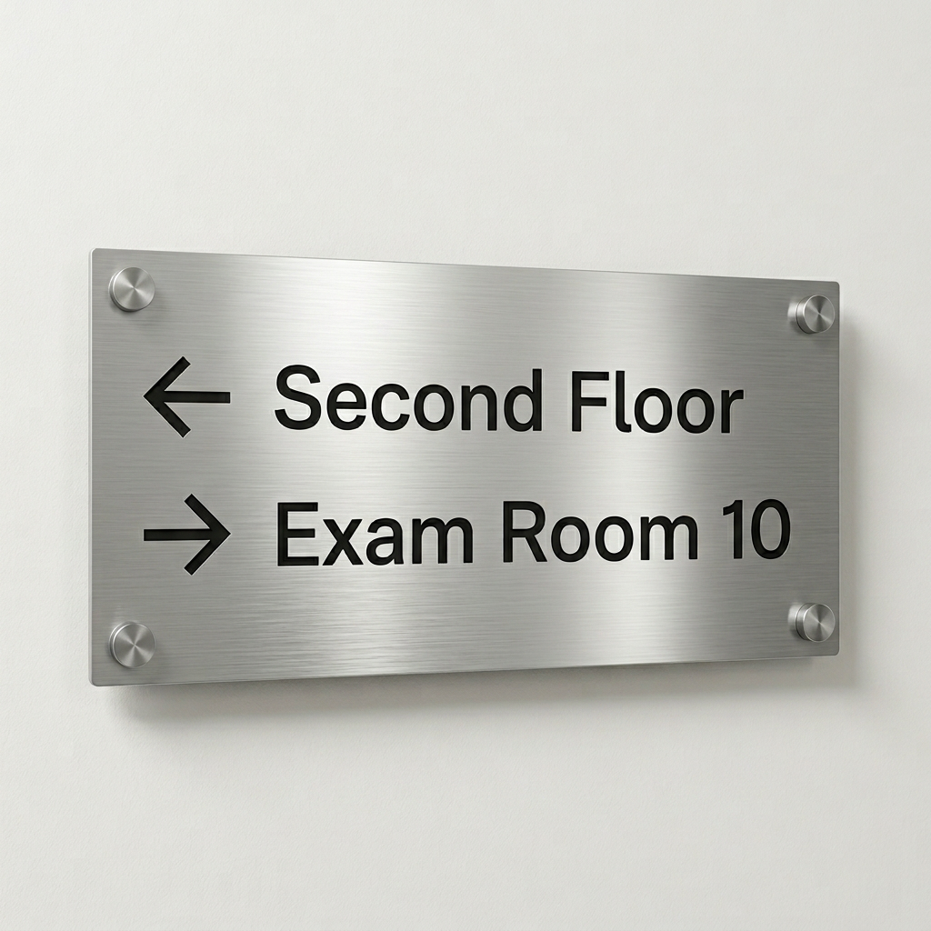 Metal Standoff Sign - Square/ Rectangle